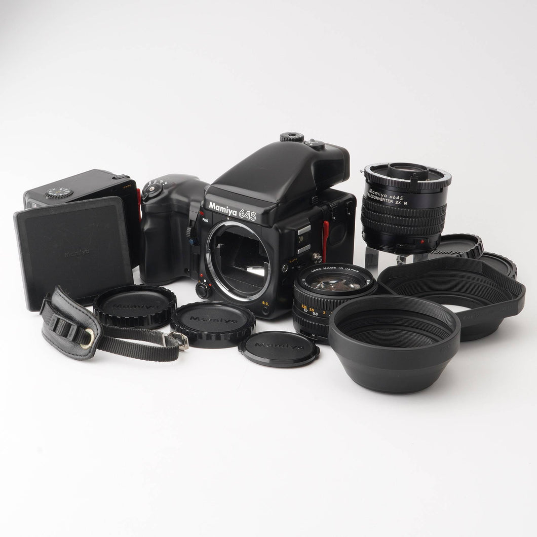 Mamiya マミヤ M645 フィルムカメラ SEKOR C 80mm巻き上げ Mamiya