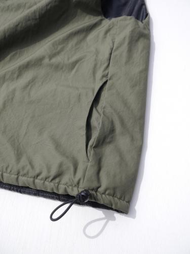 Natural/商品詳細 【MONITALY】 Reversible Insulated Vest (Vancloth)