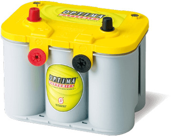 ディープサイクル バッテリー OPTIMA オプティマ Yellow top イエロー