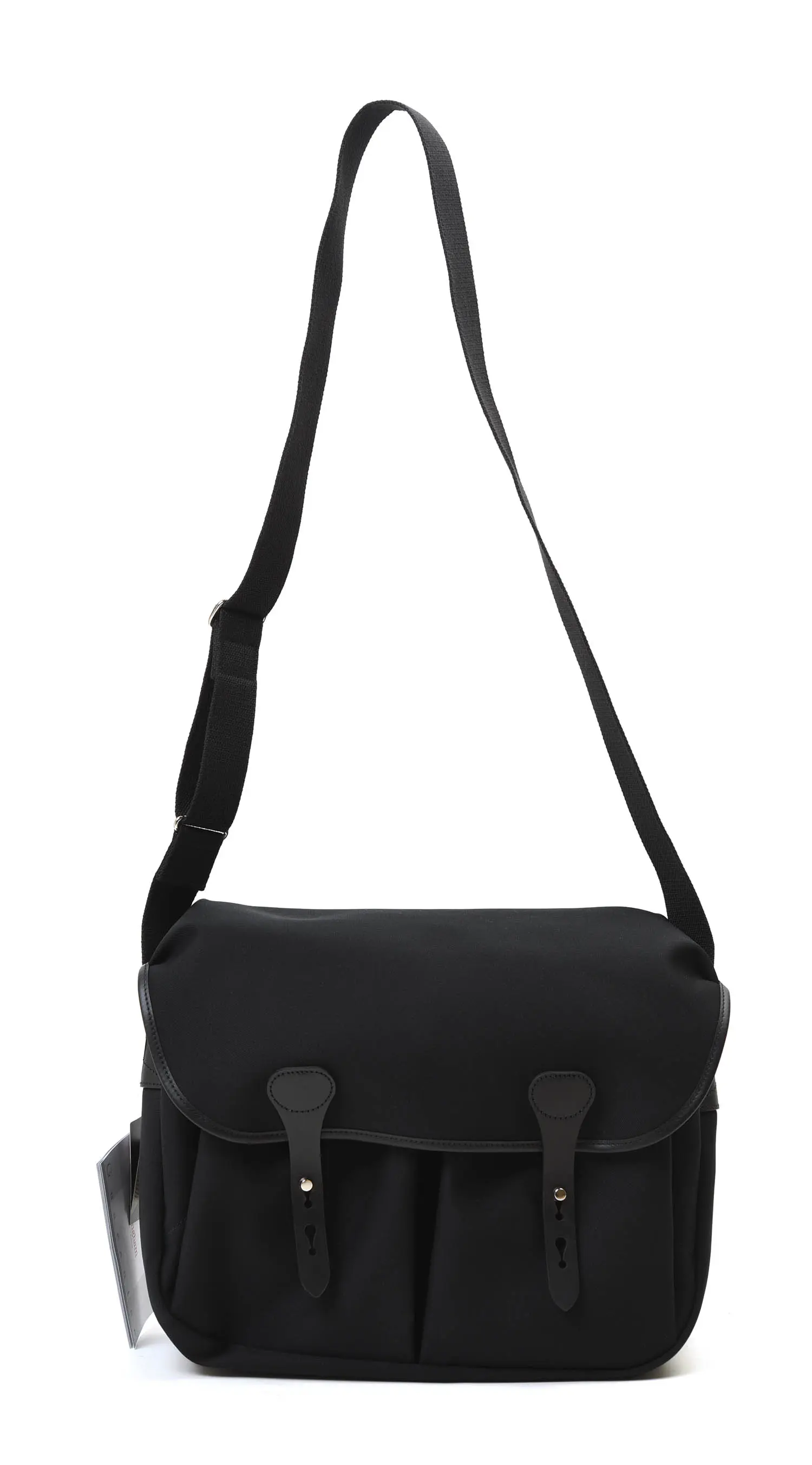 ビリンガム Studio Satchel LARGE (Black) ナトリヤ