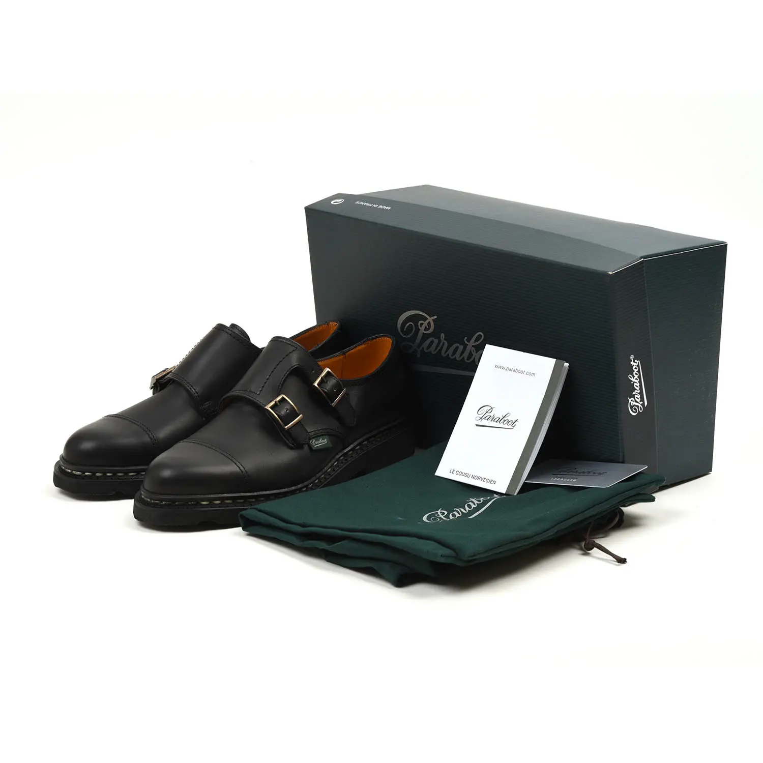 可愛いダブルモンクストラップシューズ】パラブーツ VOGUE (レディース)