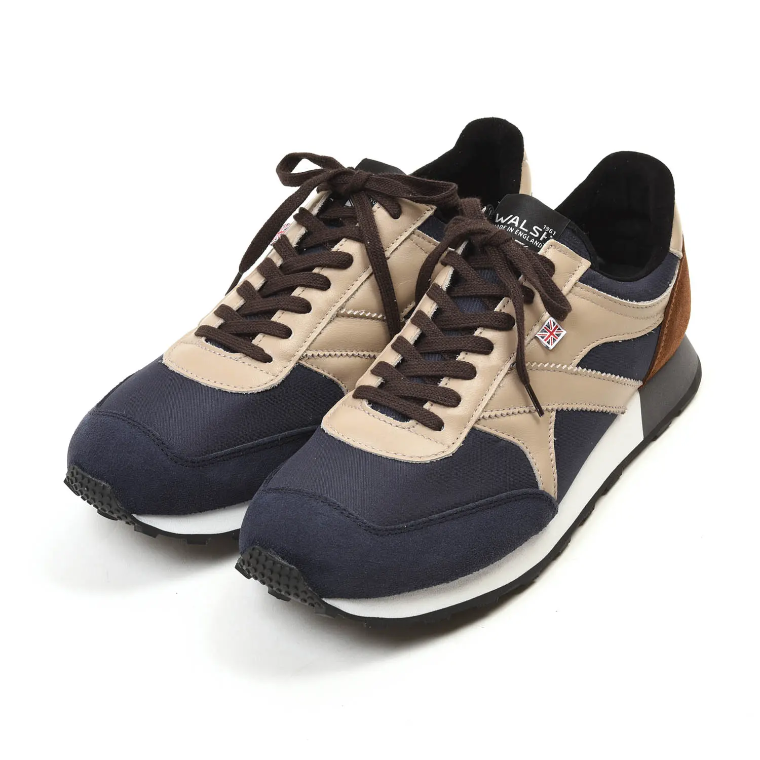 定番の大人カラー】ウォルシュ TORNADO (NAVY TAN BROWN)