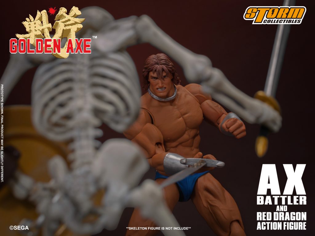 Golden Axe Action Figure AX Battler And Red Dragon | 株式会社ノーツ