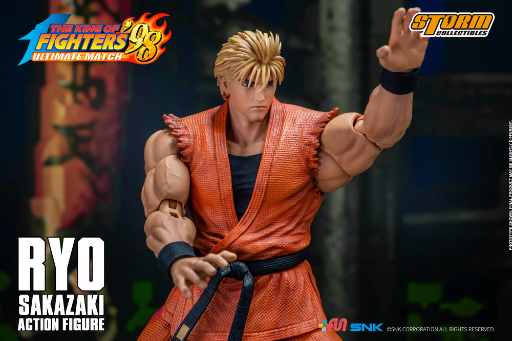 THE KING OF FIGHTERS '98 ULTIMATE MATCH RYO SAKAZAKI ACTION FIGURE
