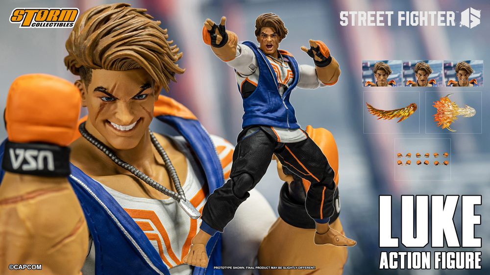 STREET FIGHTER 6 – LUKE Action Figure | 株式会社ノーツ