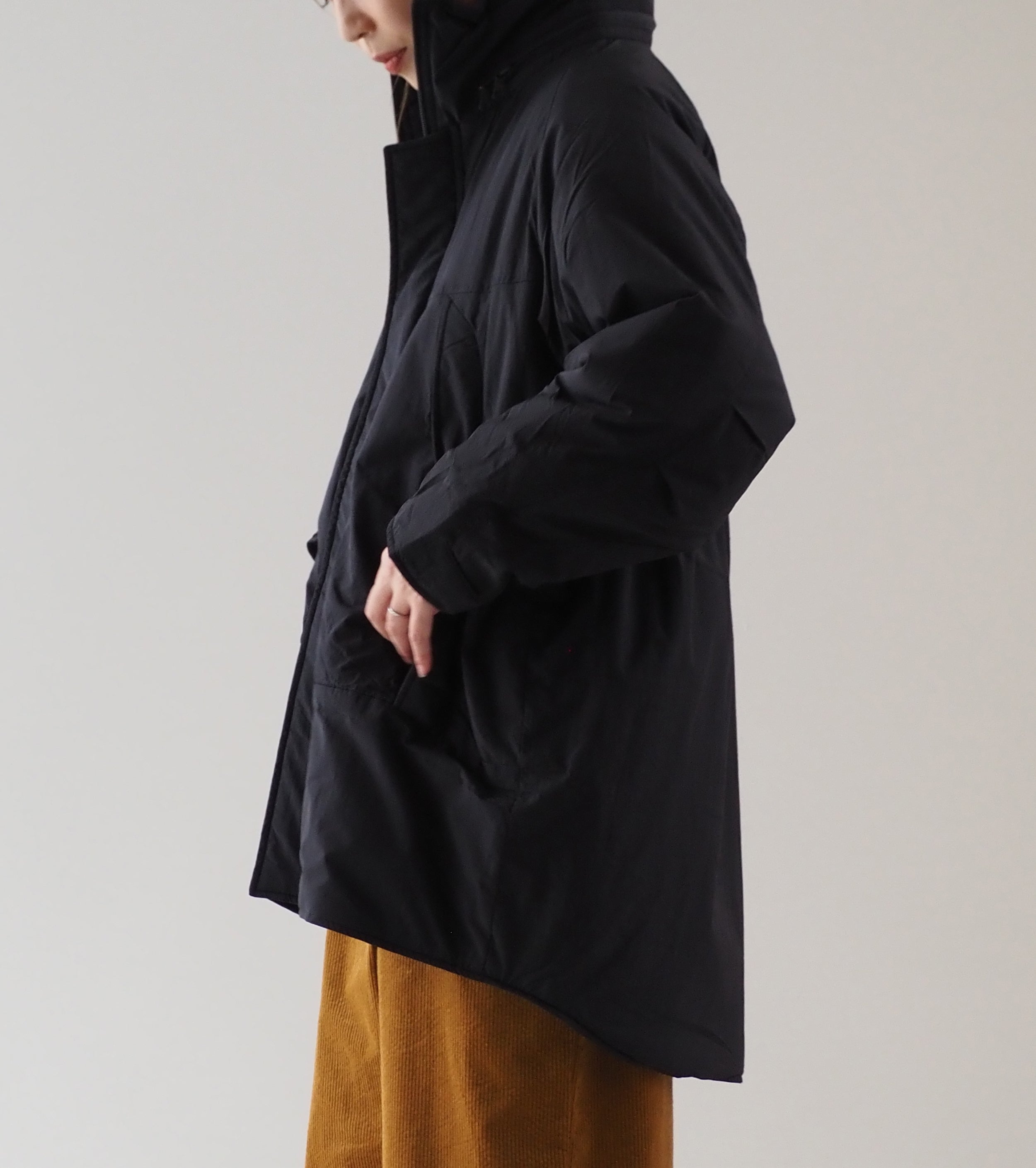 WILD THINGS WOMEN MONSTER PARKA ,Black – Navyblue