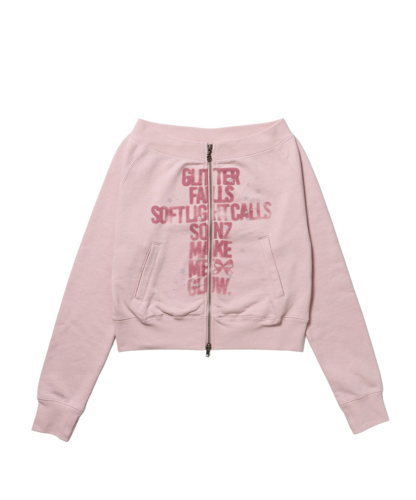 sqnz（エスキュンズ）】sqnz off shoulder zip p/k / オフショルダー