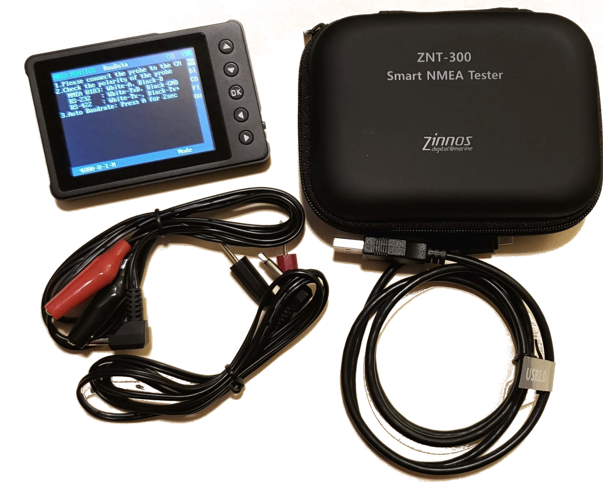 Zinnos NMEA 0183 Tester – ZNT-300 (Monitor/Simulator with