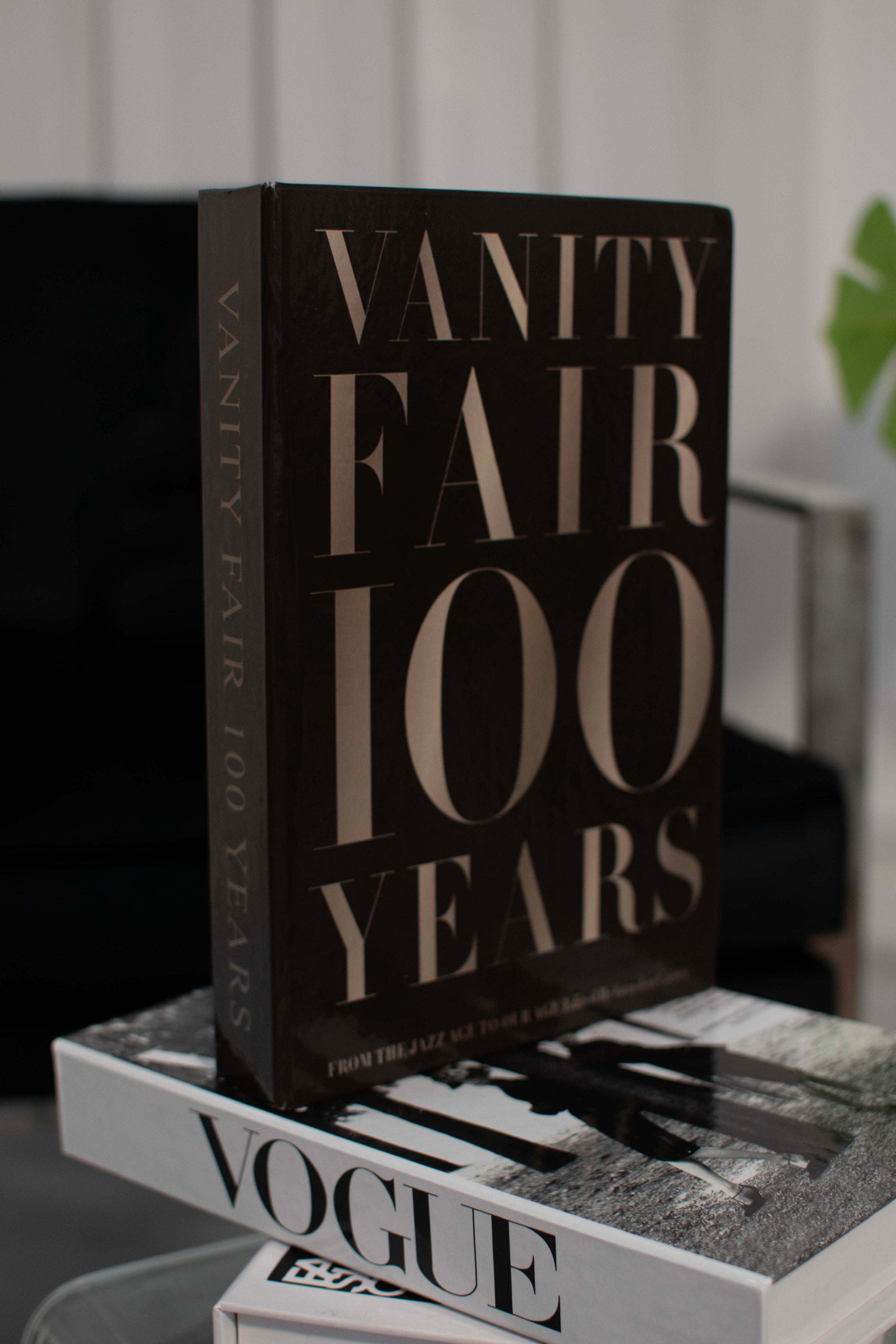 100 Years Vanity Fair Decorative Secret Coffee Table Book Box