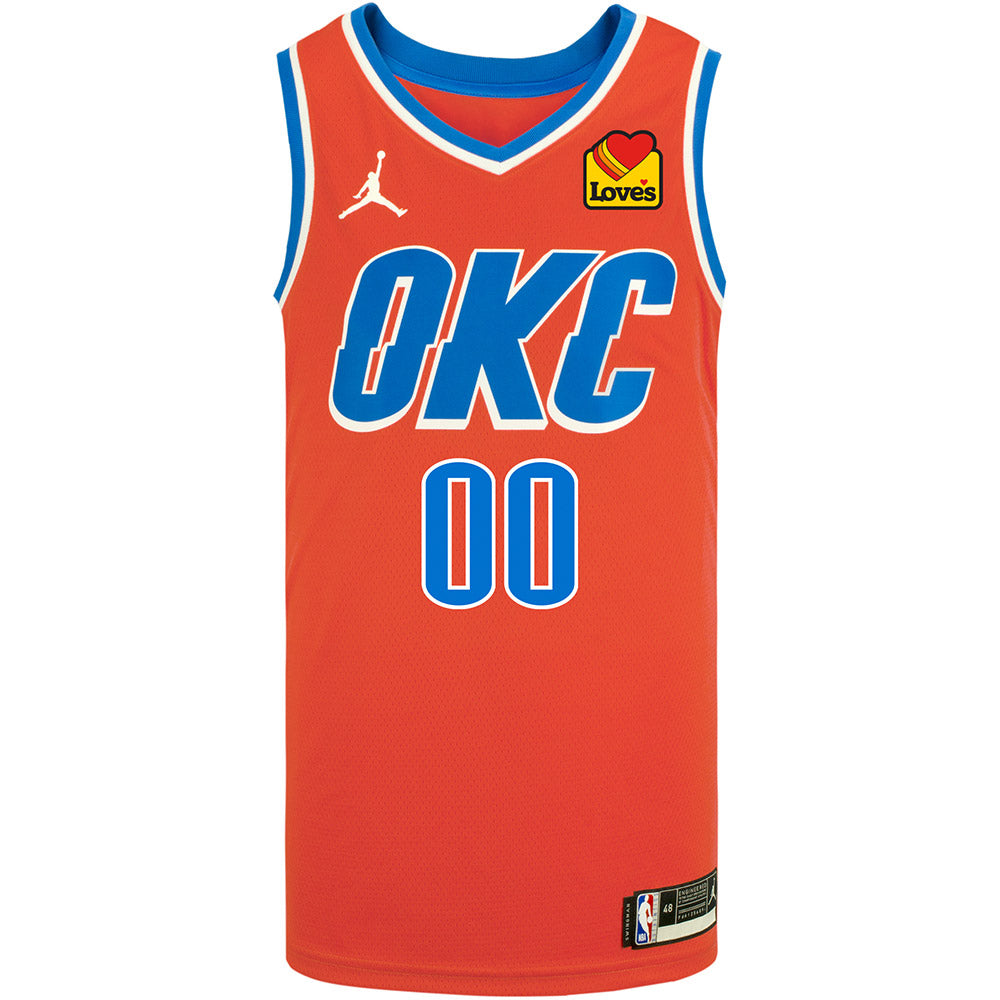 OKLAHOMA CITY THUNDER CUSTOM STATEMENT JORDAN SWINGMAN JERSEY
