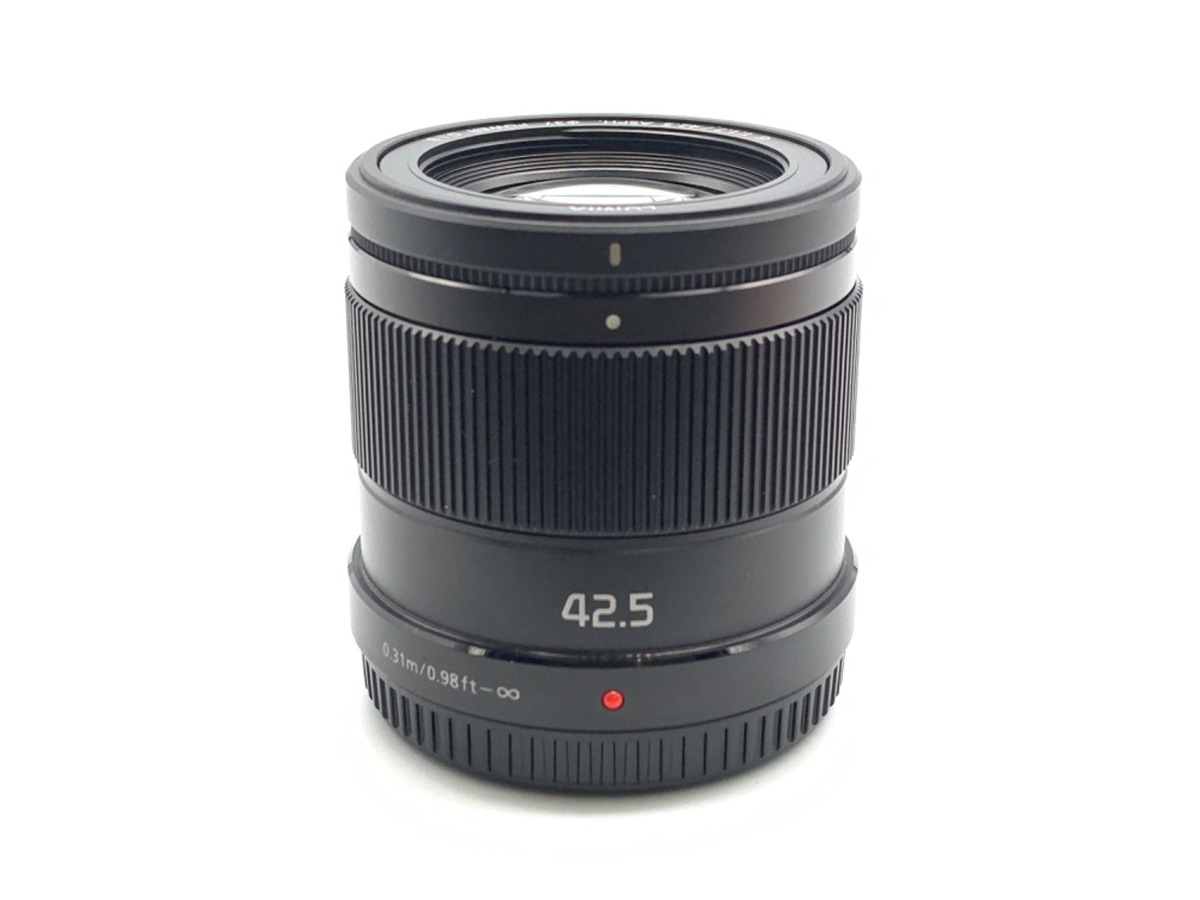 LUMIX G 42.5mm/F1.7 ASPH./POWER O.I.S. H-HS043-K [ブラック] 中古