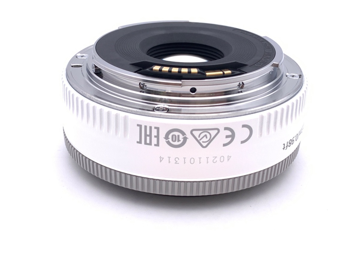 中古：A(美品)】キヤノン EF 40mm F2.8 STM ホワイト | 2444090039447