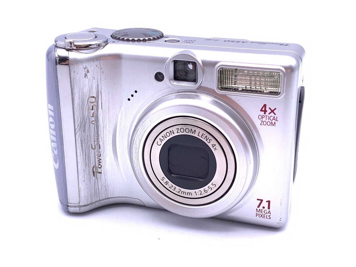 中古：B(並品)】キヤノン PowerShot A550 | 2148860342958
