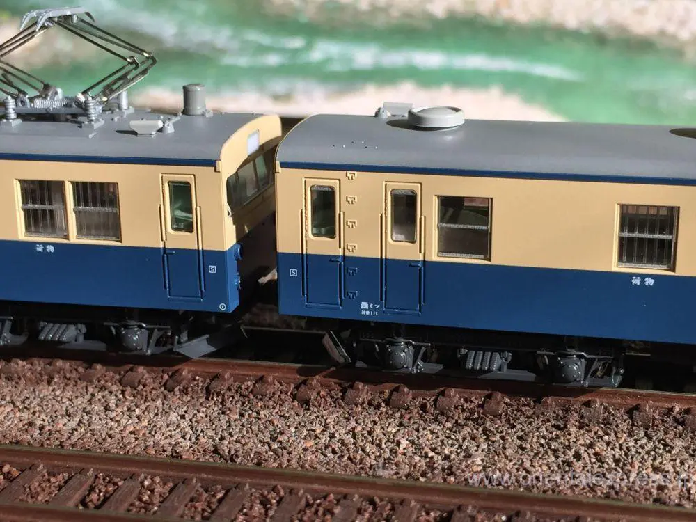 急行「アルプス」用 事業用車 入線です。 KATO 10-1390 | NGaugeJP