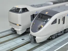 今年最初の入線は289系「くろしお」でした。KATO 10-1363/10-1364