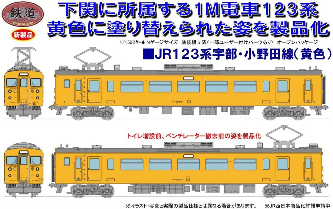 鉄コレ】鉄道コレクション JR419系 (北陸本線・新塗装) 3両セットA