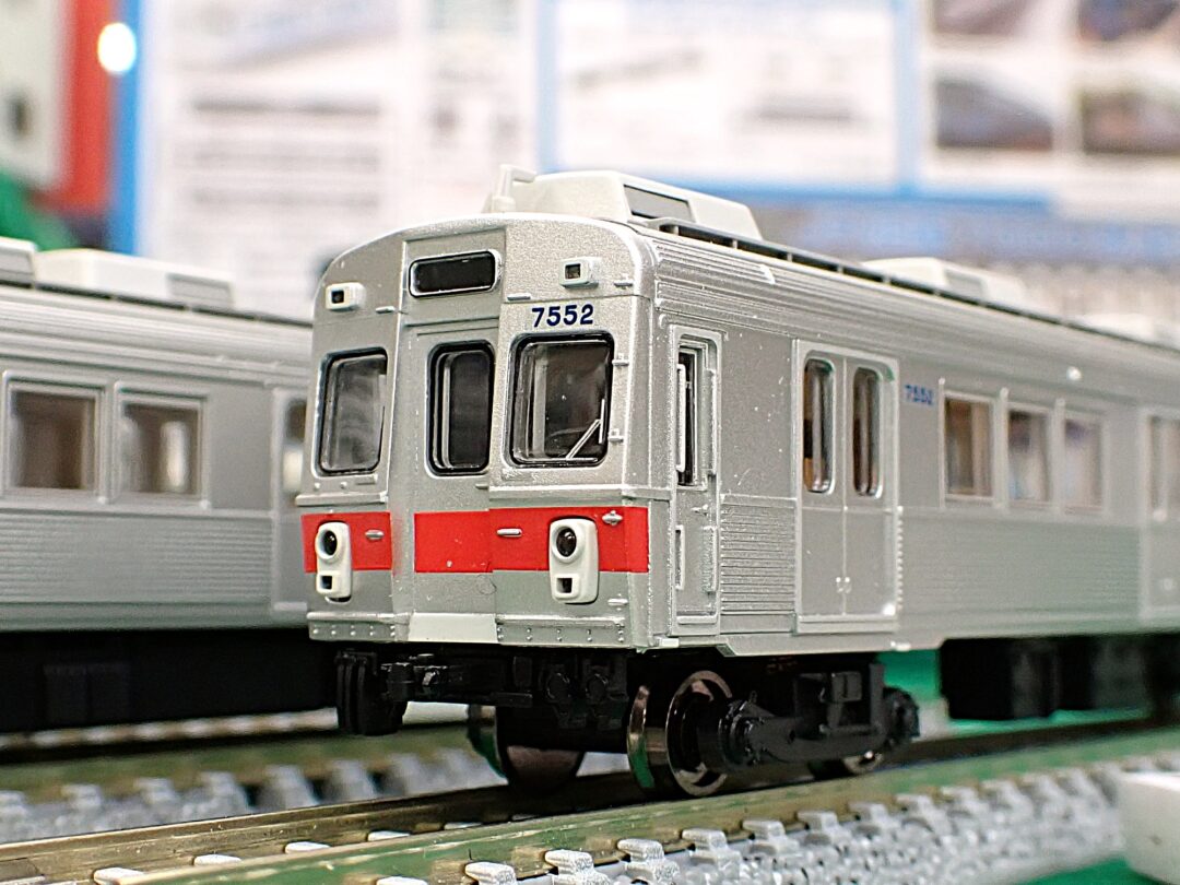 GM 東急電鉄7200系（池上線・冷房車・赤帯）3両編成セット 50797
