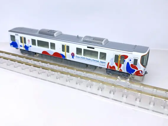 EXPO 2025 ミャクミャク 323系 (先頭車単品)クモハ322-20が入線しま