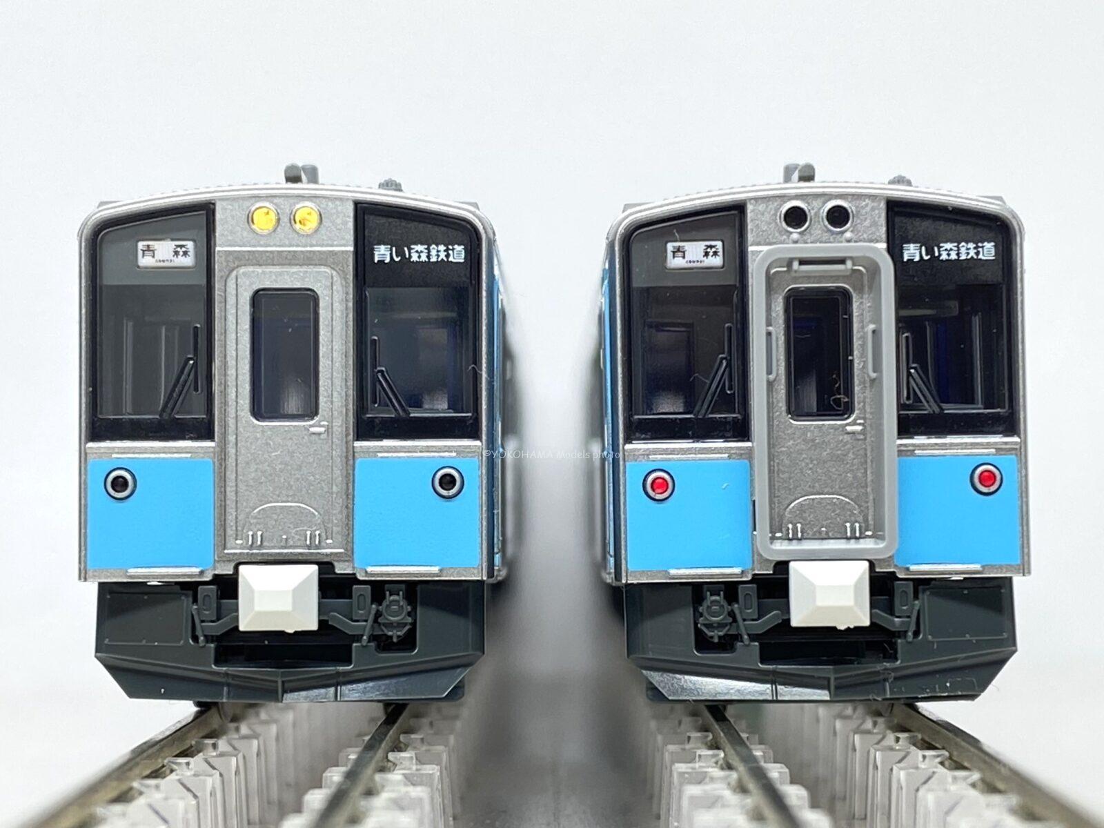 青い森鉄道 青い森701系 第8編成（旧ラッピング？）が入線しました