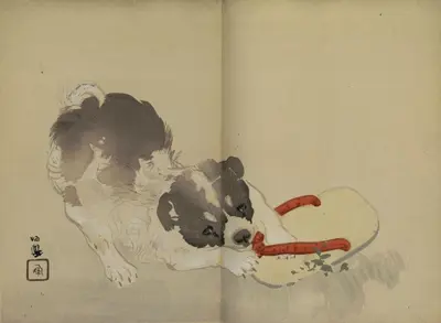 栖鳳画伯筆十二支帖 | NDLイメージバンク | 電子展示会