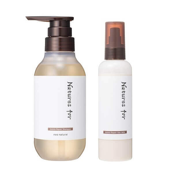 Natures for アミノリペアシャンプー／ヘアミルクセット （アミノ