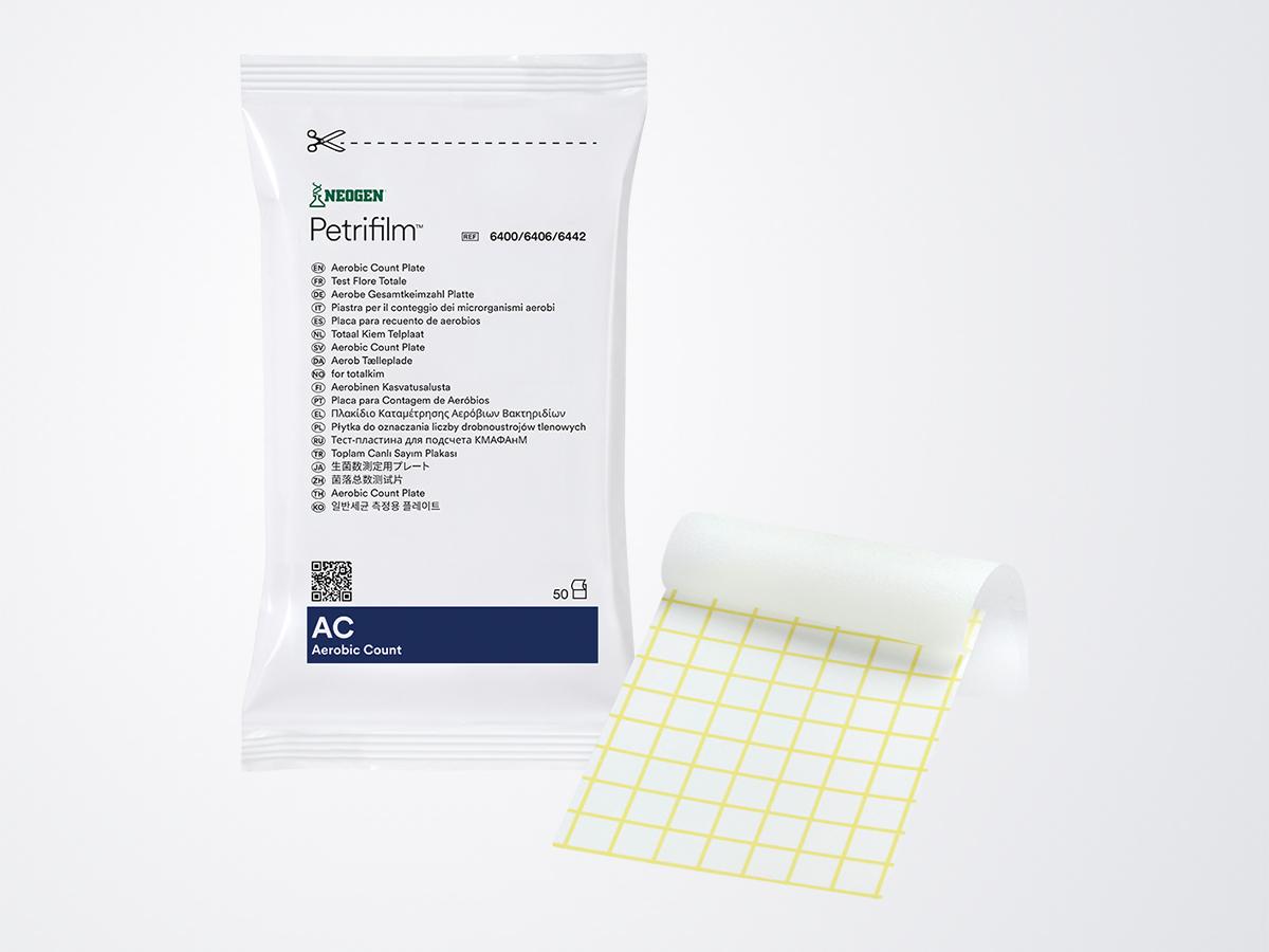 ペトリフィルム™ 生菌数測定用プレート（ACプレート） [6406AC]｜製品