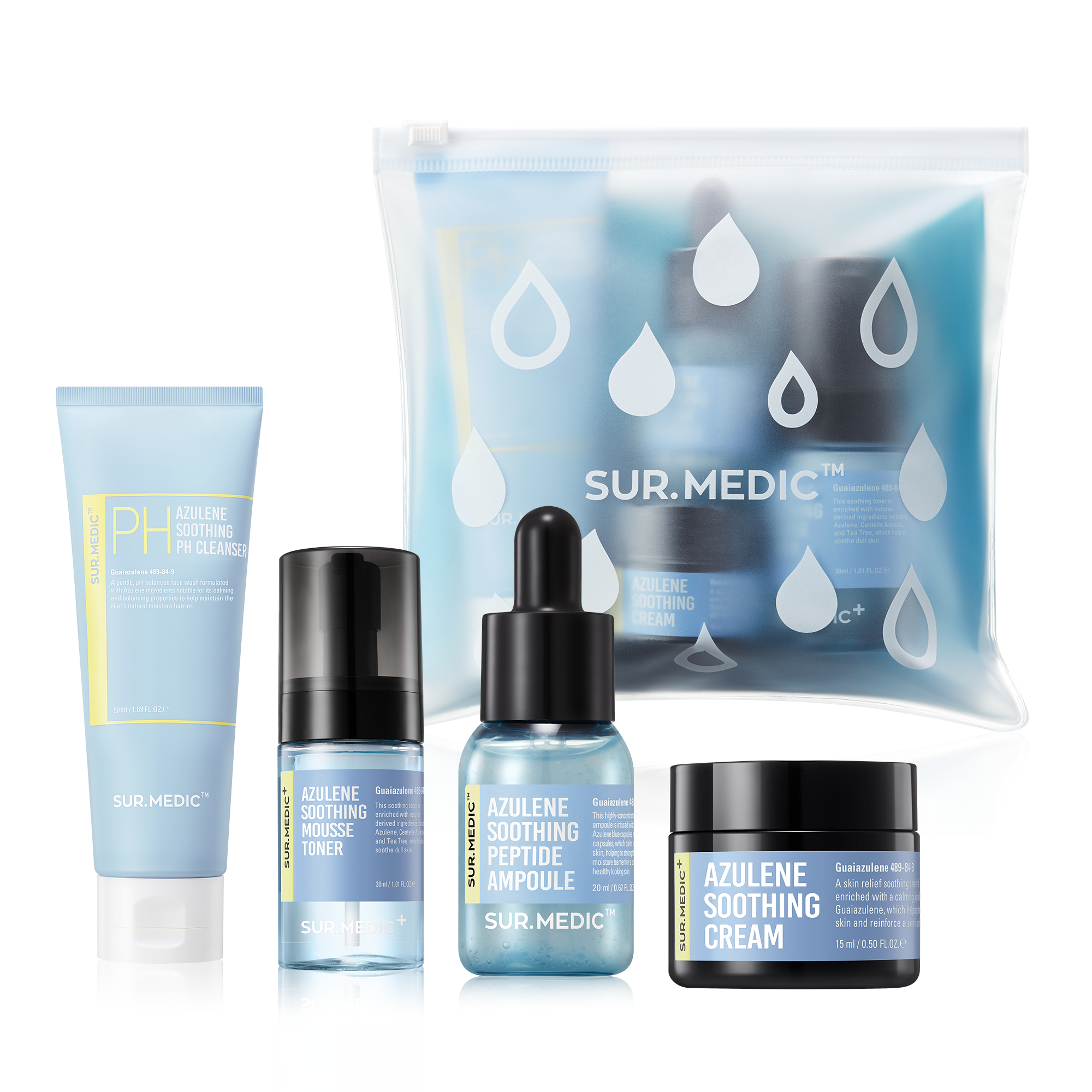 SUR.MEDIC AZULENE SOOTHING TRIAL KIT