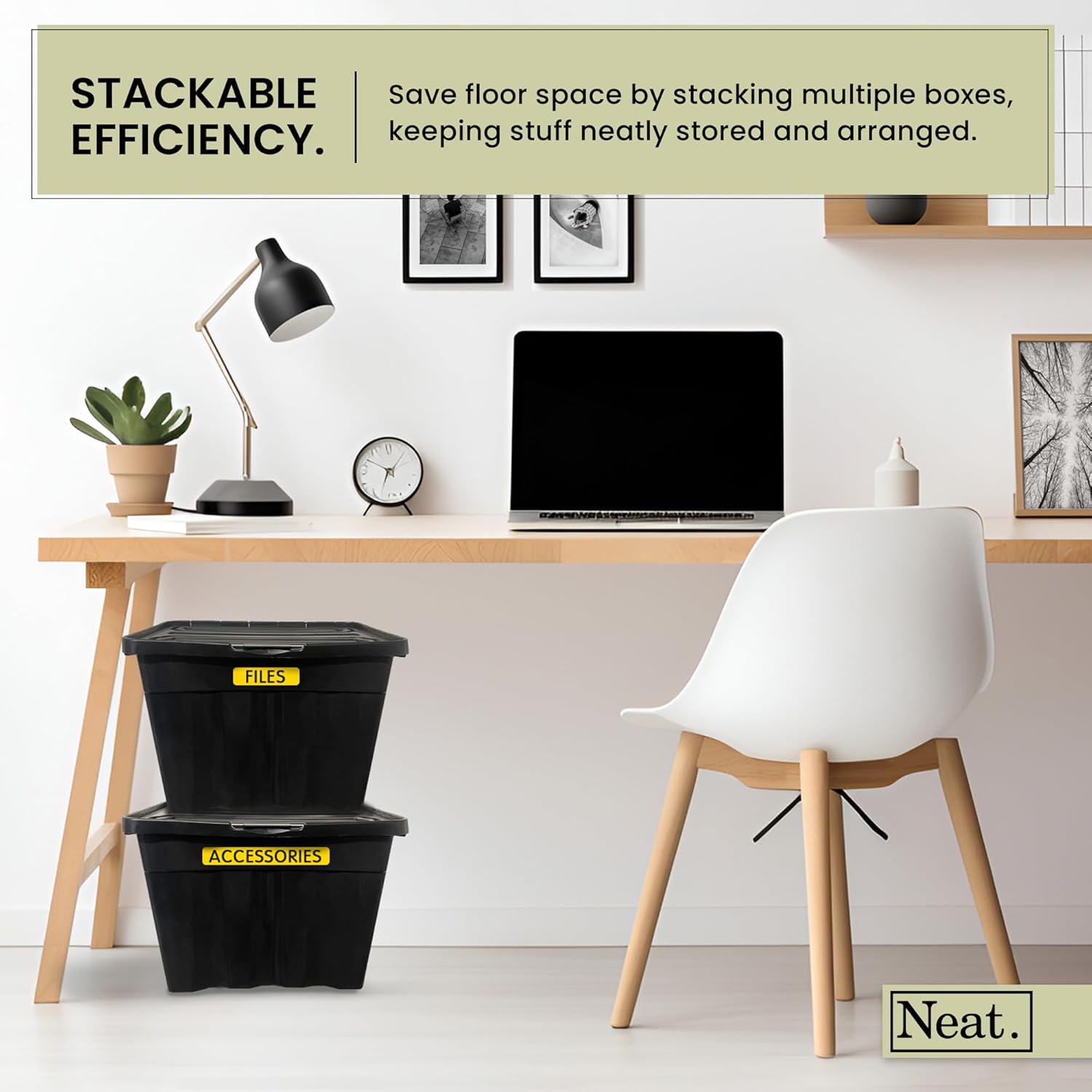 Neat. 30L Storage Boxes with Lids – Neat Products