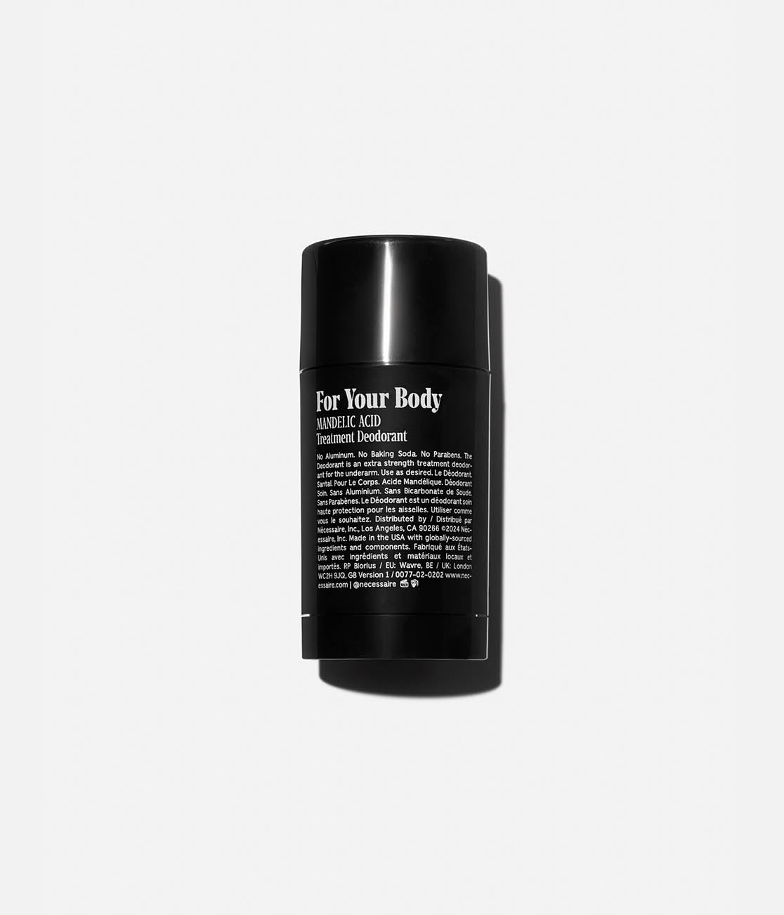 The Deodorant | Mandelic Acid – Nécessaire, A Personal Care Company