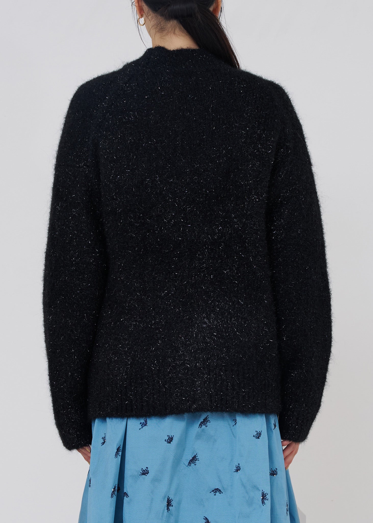 Alpaca Lurex Cardigan | Pasand by ne Quittez pas | パサンドバイ