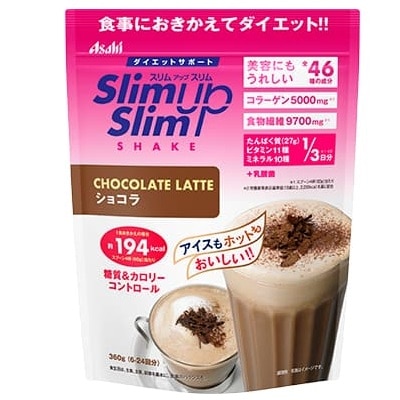 スリムアップスリム シェイク ショコラ 360g(ｼｮｺﾗ): 健康食品