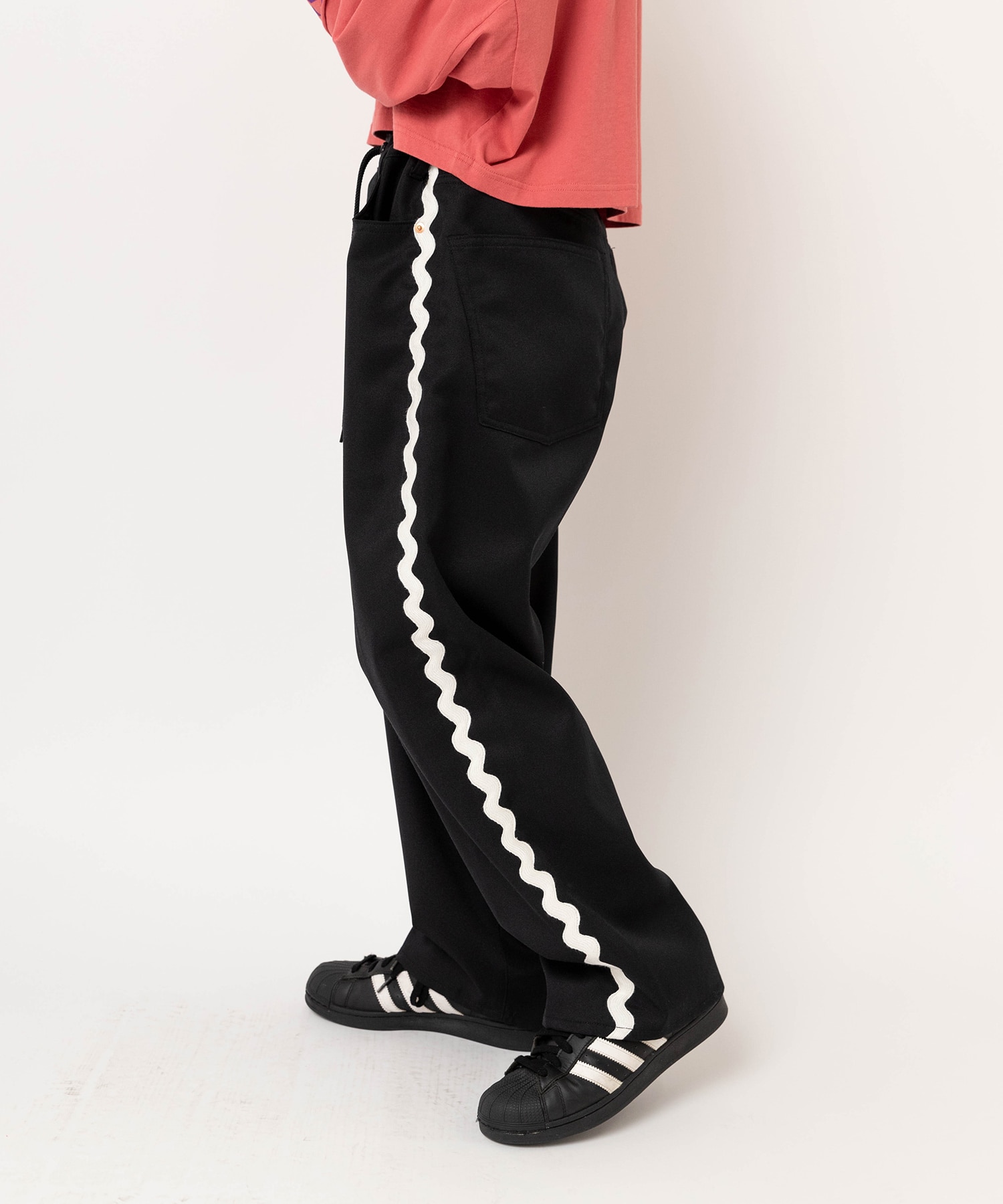 R4301 BIG5ポケット(M ブラック/ホワイト): パンツ - RNA ONLINE STORE