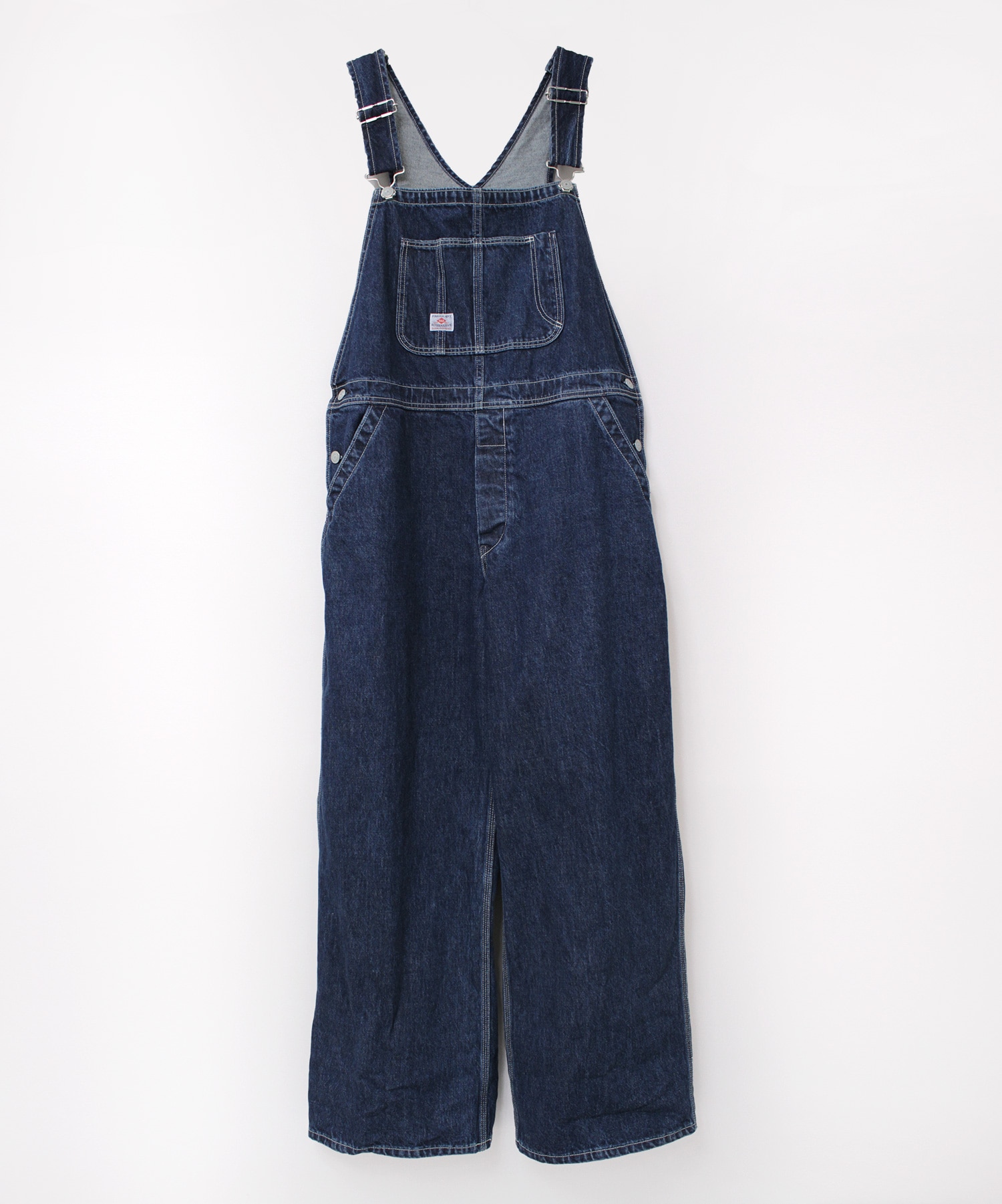 O0737 ベーシックオーバーオール(M ダークインディゴ): オールインワン