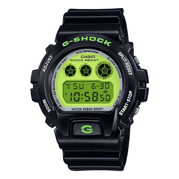 G-SHOCK CRAZY COLORS 2024 DW-6900RCS-1JF LED クォーツ(ブラック): G