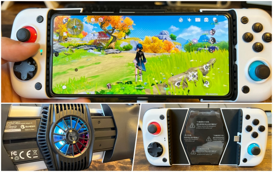 Gamesir X3 Type-Cレビュー/激熱ゲームが快適に遊べるスマホ
