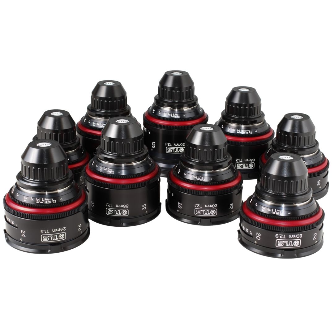 TLS Canon FD - Premium 9 Lens Set - New Life Cine