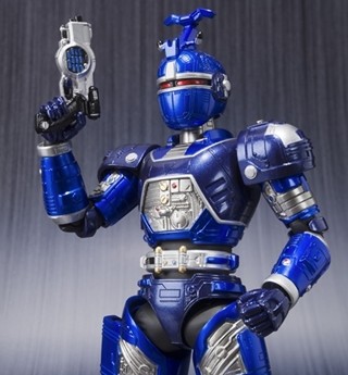 平成メタルヒーロー始動!『重甲ビーファイター』ブルービートが可動