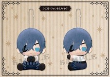 黒執事』セバスチャン&シエル、ぴたっと寄り添う抱きつきマスコットに