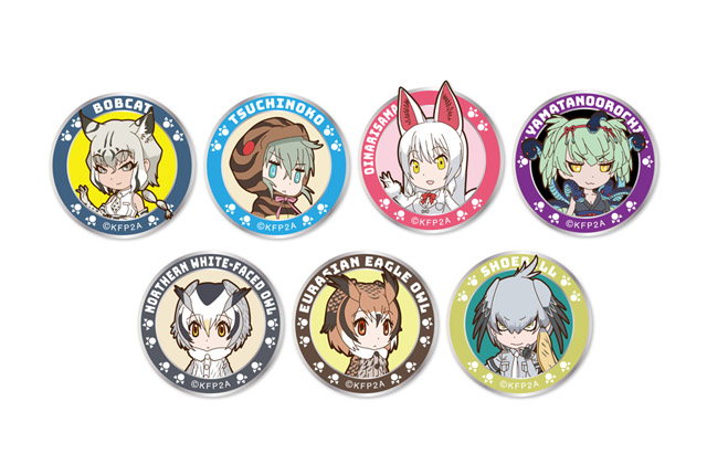 けものフレンズワッペンプロジェクト】、新たに7種のラインナップ追加