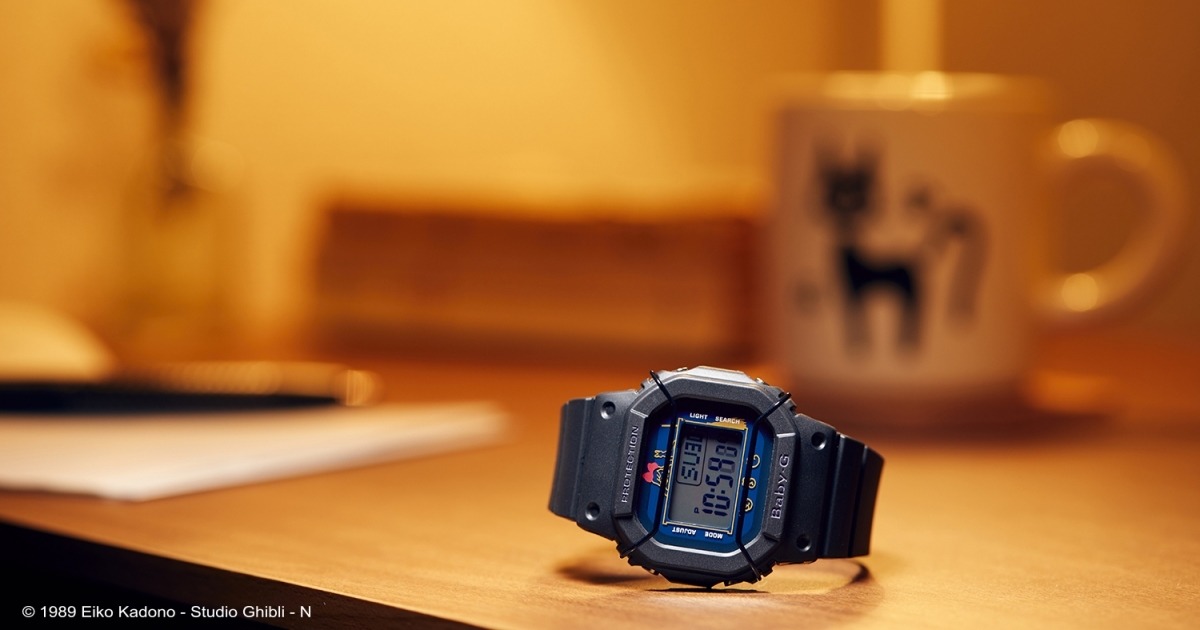 魔女の宅急便×BABY-G - アニバーサリーコラボモデル「キキのお店番