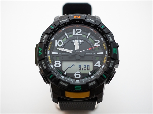 スマホとつながるカシオのPRO TREK「PRT-B50/B50FE」レビュー - 山歩き