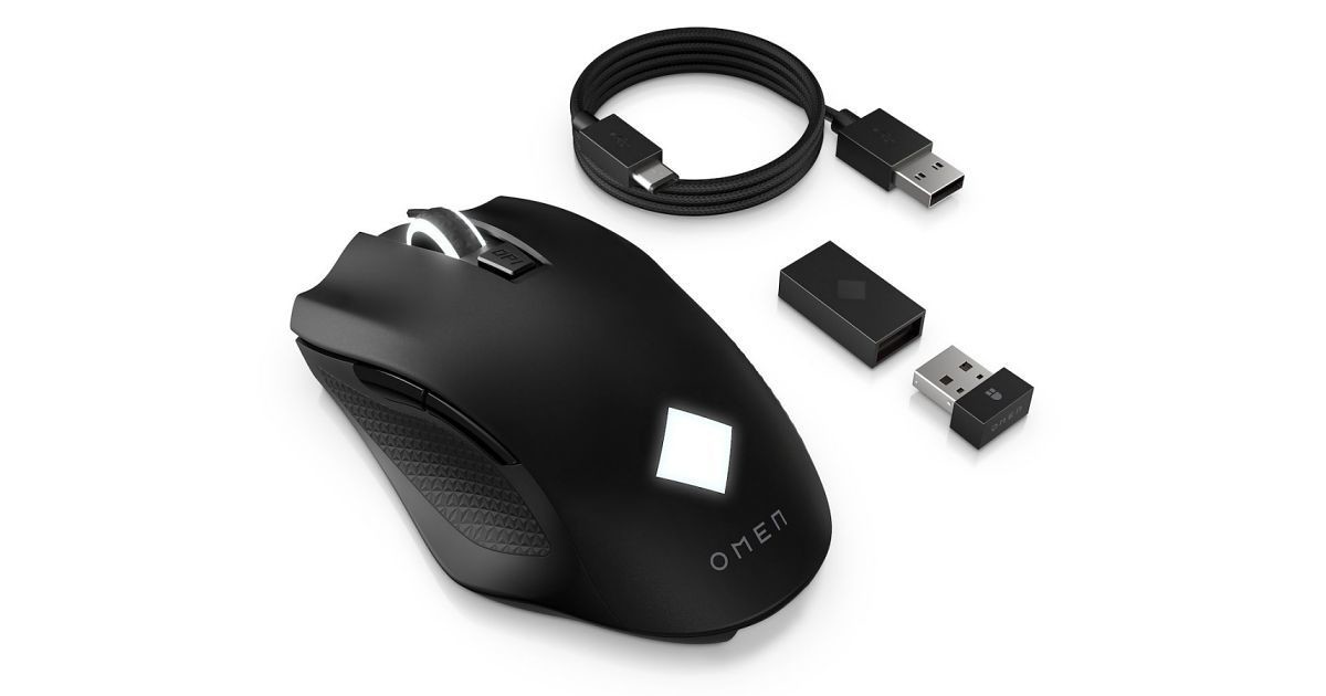 日本HP、急速充電を備えた高精度トラッキングの無線ゲーミングマウス