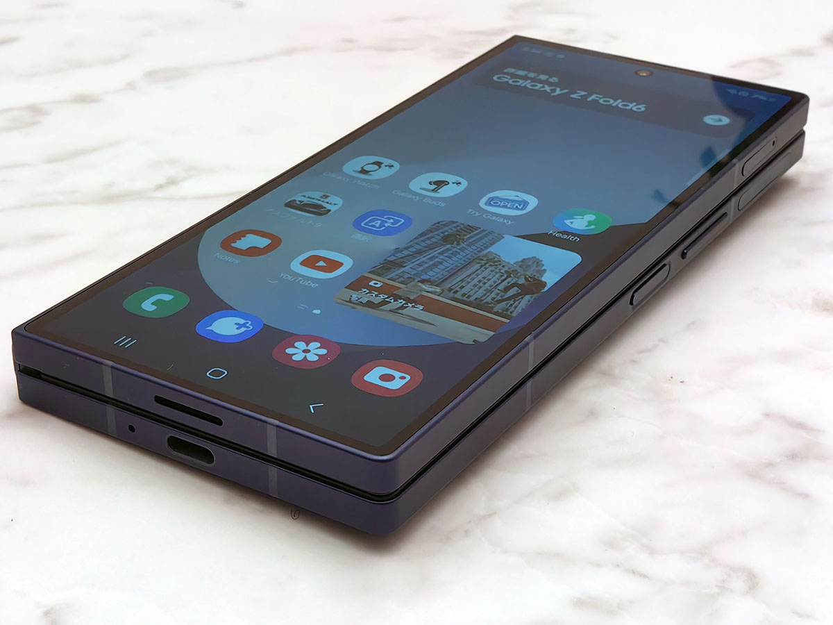 サムスンから薄型軽量の折りたたみスマホ「Galaxy Z Fold6」が登場