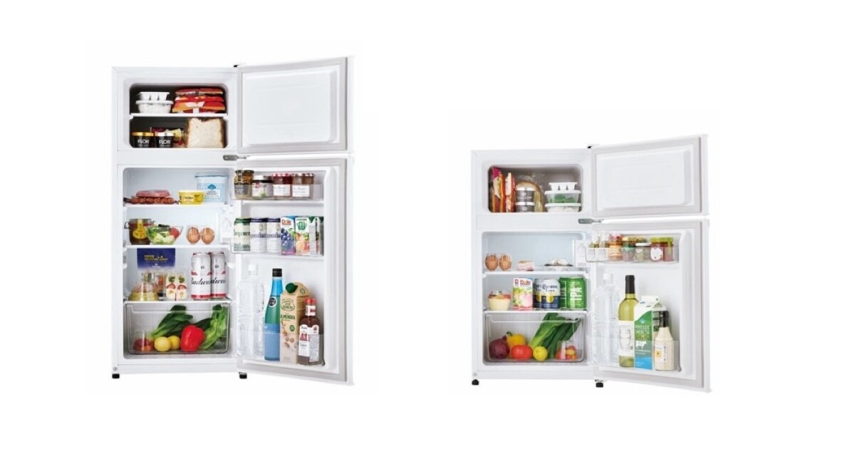 ハイアール、高さ85cm・幅45.2cmのローデザイン冷凍冷蔵庫 | マイナビ