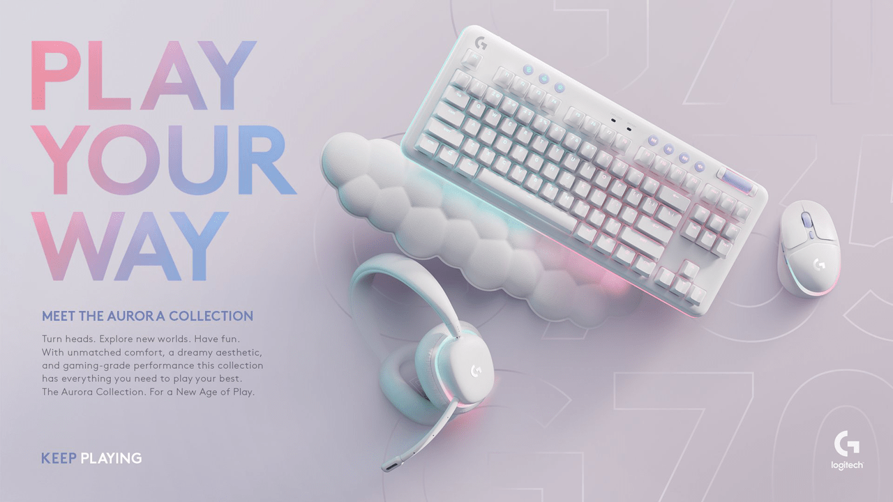 Logitech Gが『AURORA COLLECTION』を発表