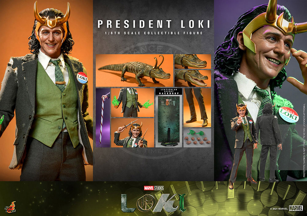 Disney+のドラマ『ロキ』より、大統領ロキのハイエンドな1/6スケール