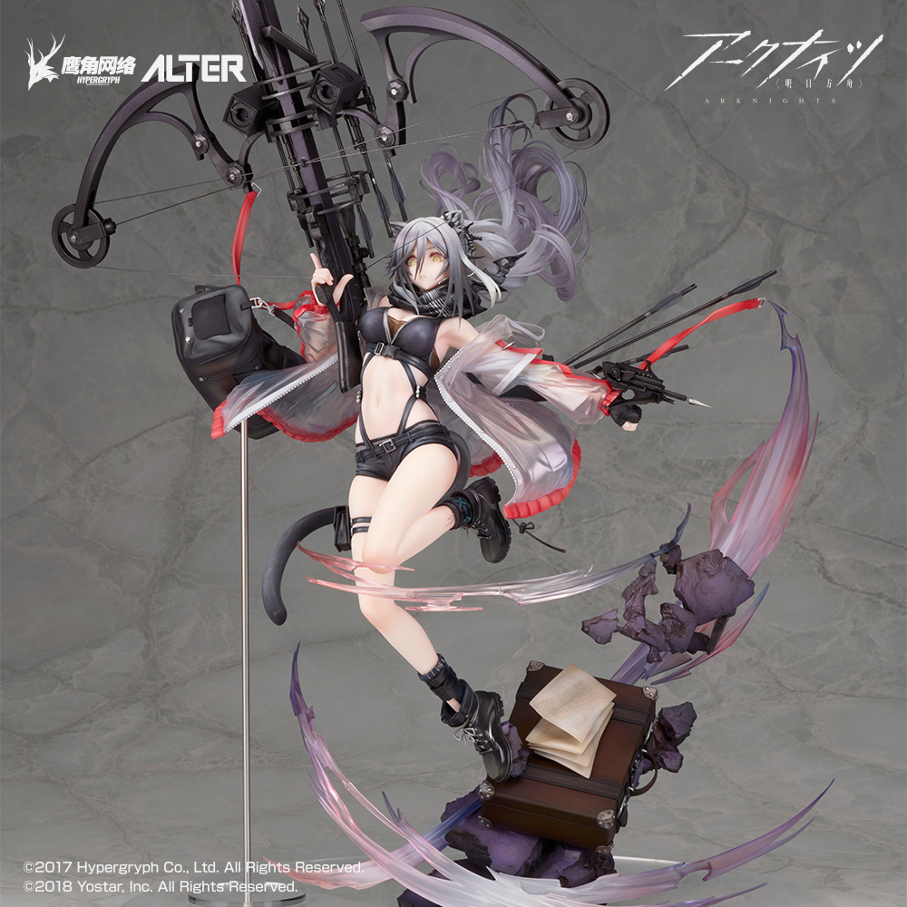 ゲーム『アークナイツ』より、シュヴァルツが昇進2の姿で立体化