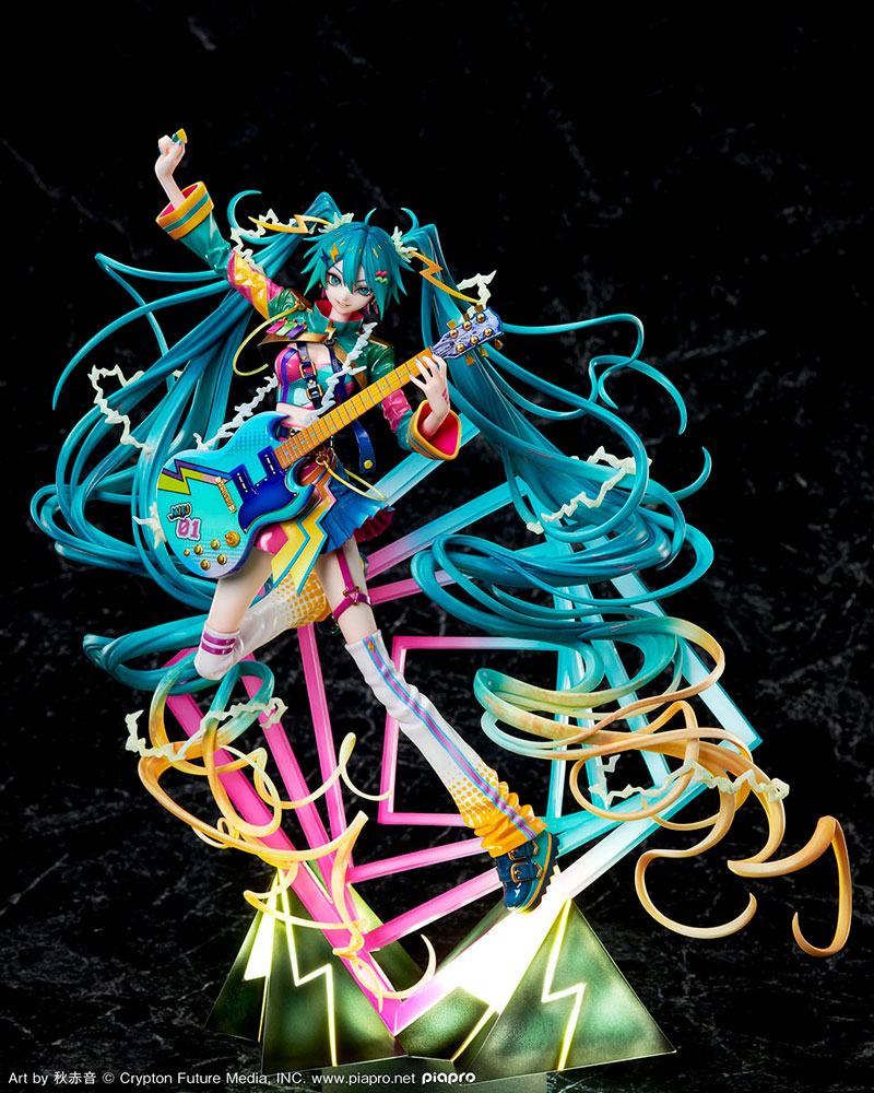 初音ミク JAPAN TOUR 2023 ～THUNDERBOLT～」のキービジュアルが、超絶