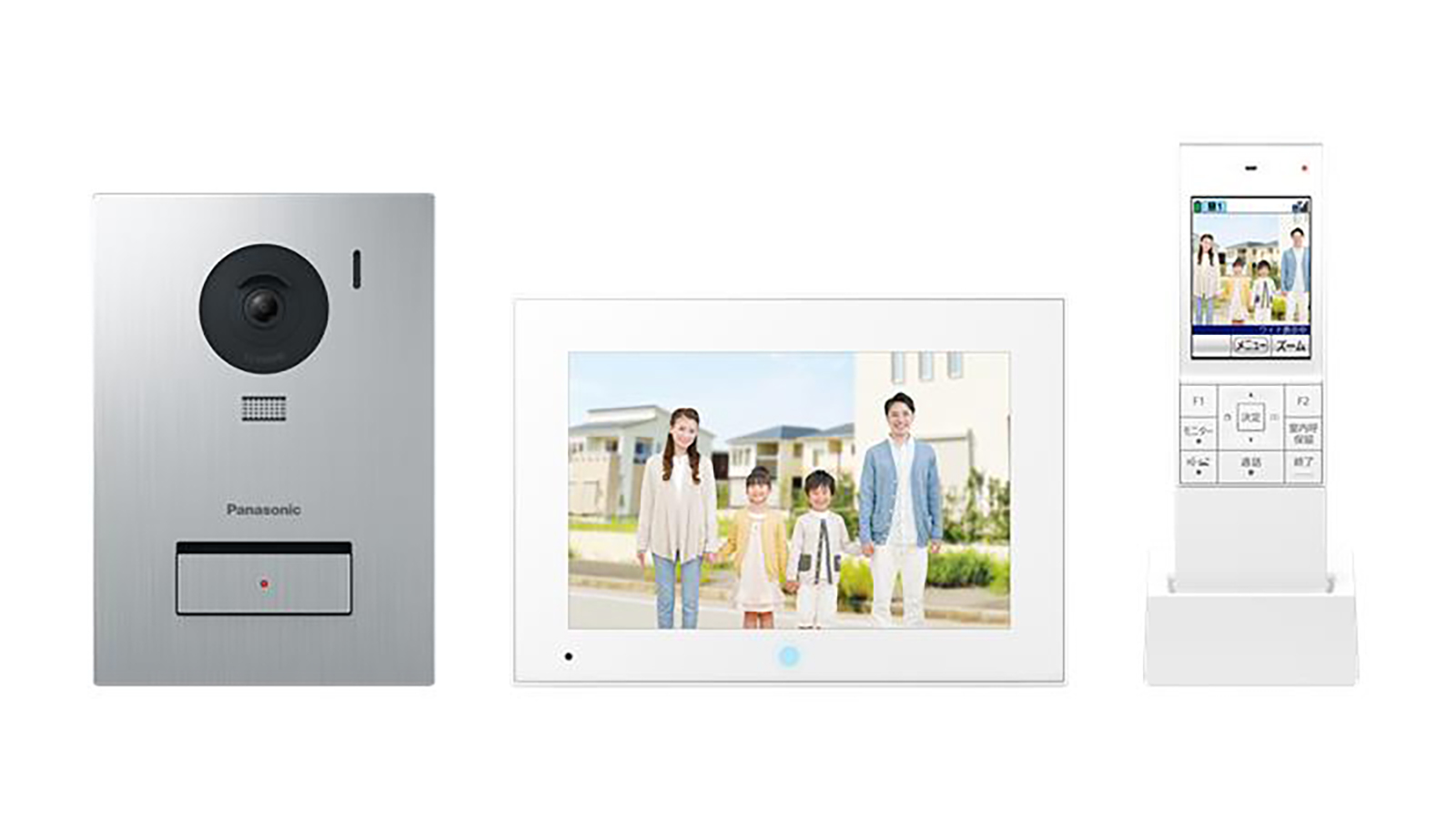 テレビドアホン「外でもドアホン」VL-X70シリーズを発売 | 個人向け