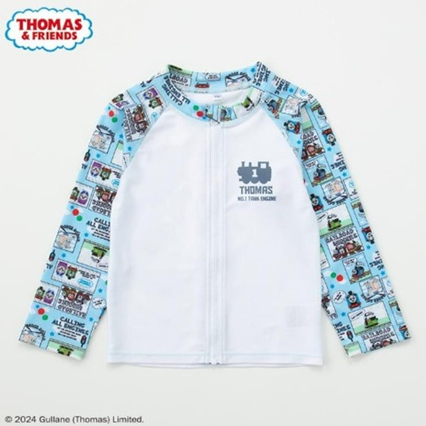 トーマス好きキッズの水着はこれに決まり！バースデイから「きかんしゃ